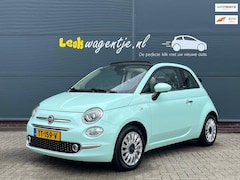 Fiat 500 C - 0.9 TwinAir Lounge Cabrio *climate *mintgroen