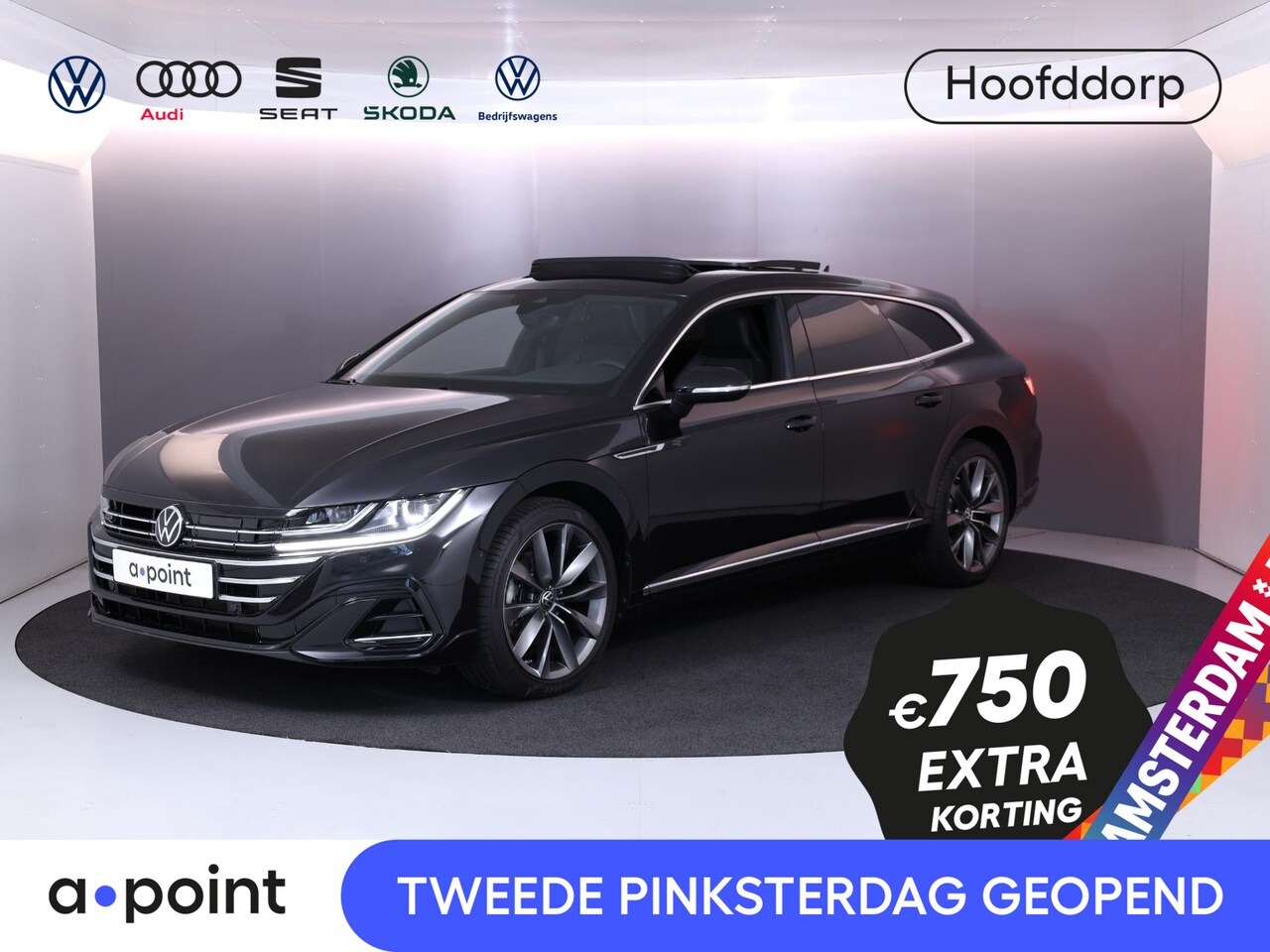 Volkswagen Arteon Shooting Brake - 1.4 TSI eHybrid R-Line Business 218 pk Automaat (DSG) | Verlengde garantie | Navigatie | P - AutoWereld.nl