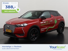 DS 3 Crossback - E-Tense So Chic 50 kWh | Stickerkorting van 433, - naar all-in 388, - Private Lease | Zond