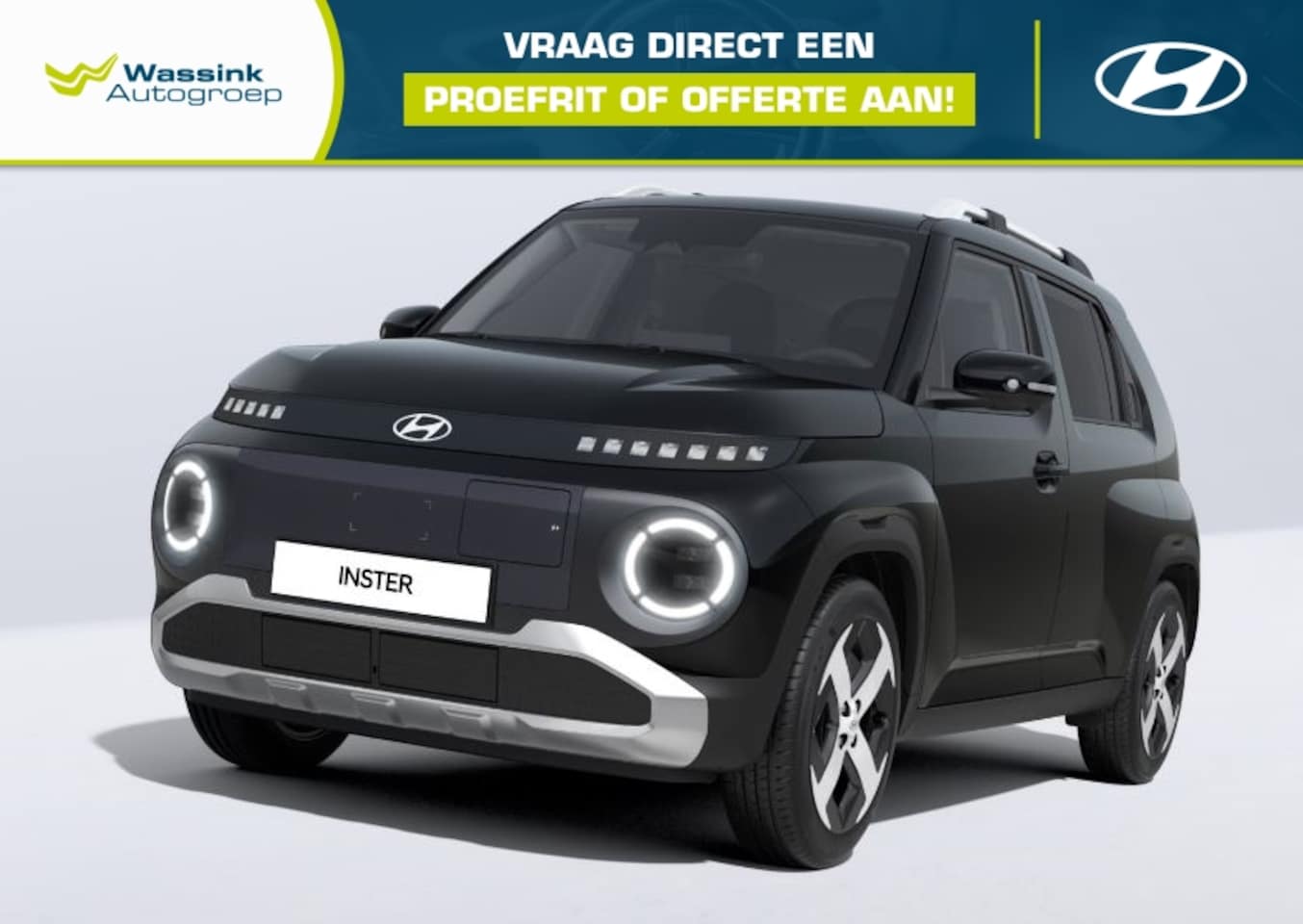 Hyundai Inster - 49 kWh 115pk Evolve | Winter Pack | Tech Pack | 360° Camera | Stoelverwarming | Adaptive C - AutoWereld.nl