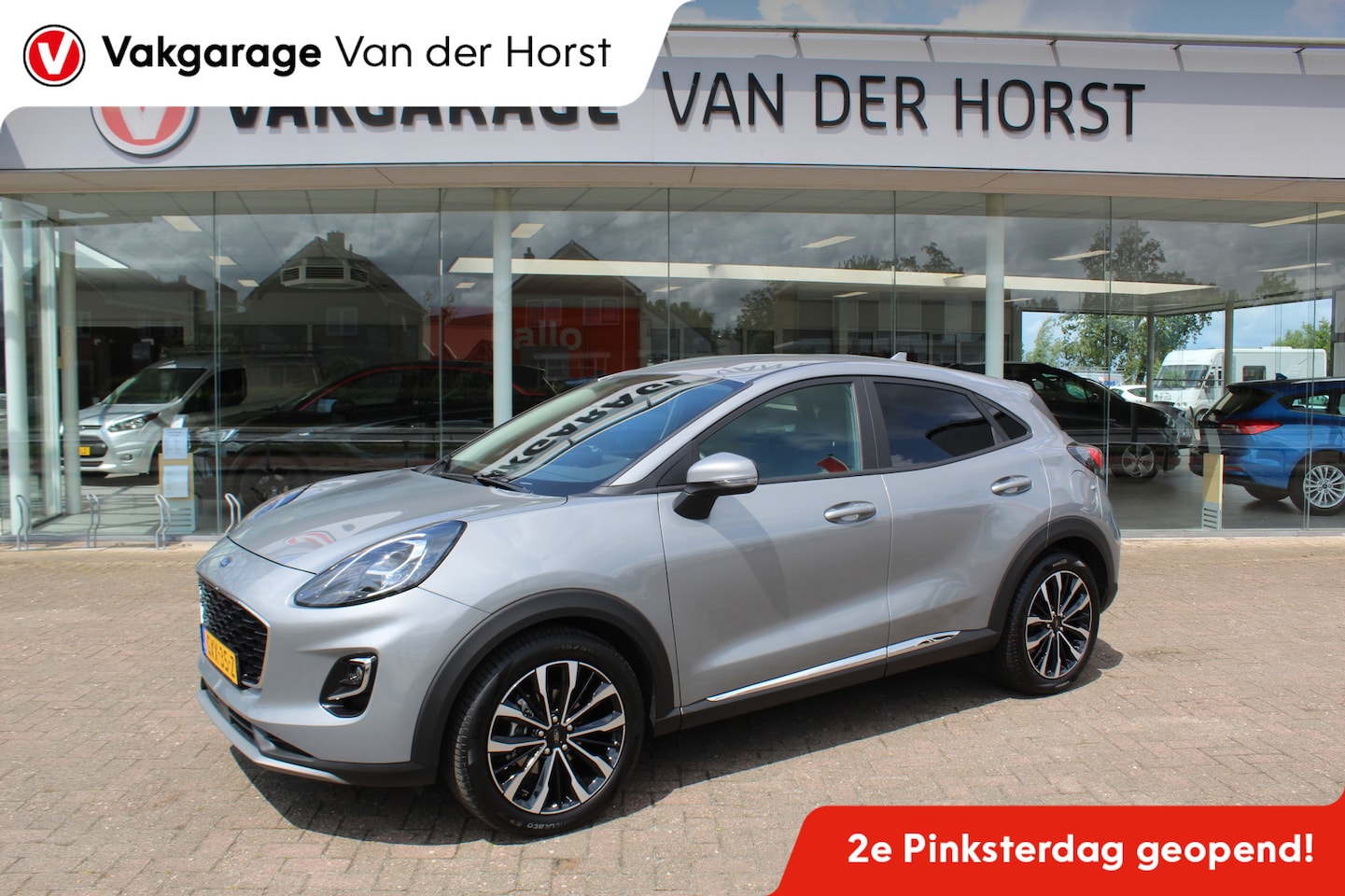 Ford Puma - 1.0-125pk EcoBoost Mild-Hybrid Titanium X. Garantie t/m 07-03-2028 ! Slechts 7.400km ! Cru - AutoWereld.nl