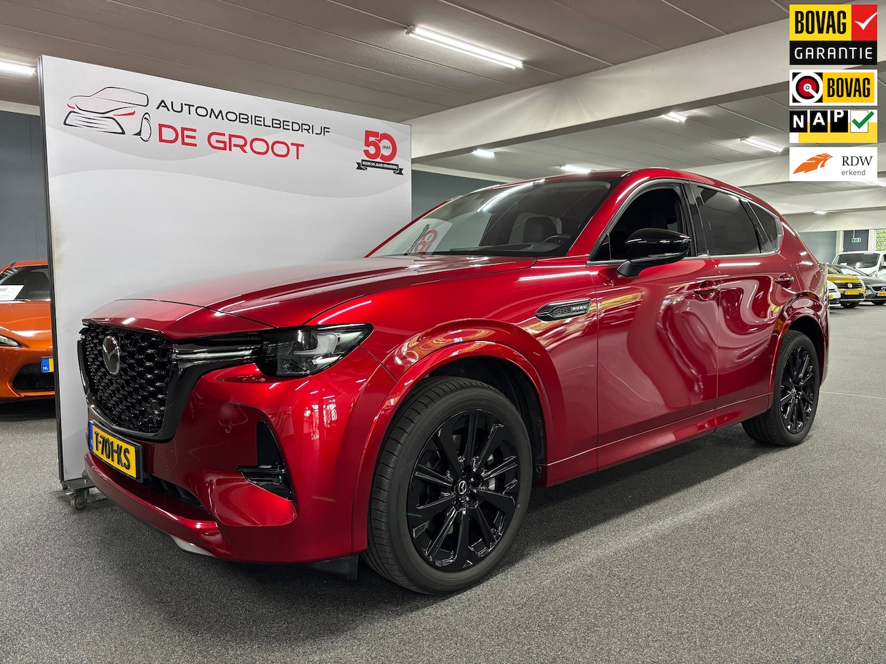 Mazda CX-60 - 2.5 e-SkyActiv PHEV Homura / NL-auto, Automaat, Stoelverwarming, Trekhaak, Camera - AutoWereld.nl