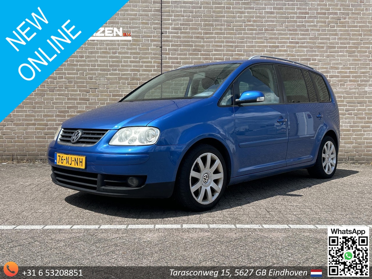 Volkswagen Touran - 1.6-16V FSI Highline | Leder | Climate | Cruise | Stoelverwarming | Trekhaak | - AutoWereld.nl