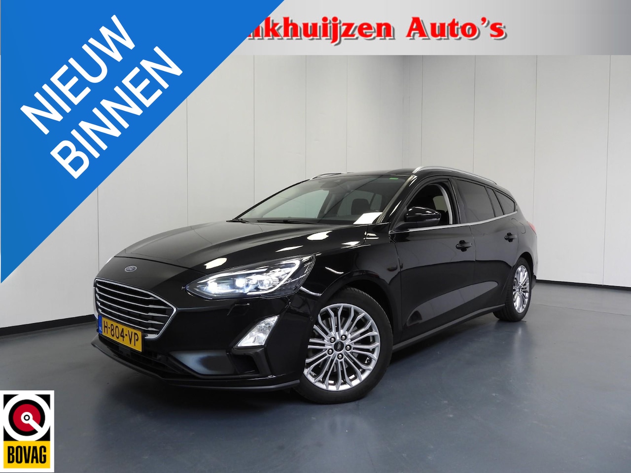 Ford Focus Wagon - 1.0 EcoBoost Aut. Titanium Business NAVI/CAMERA/LED/17"LMV! - AutoWereld.nl