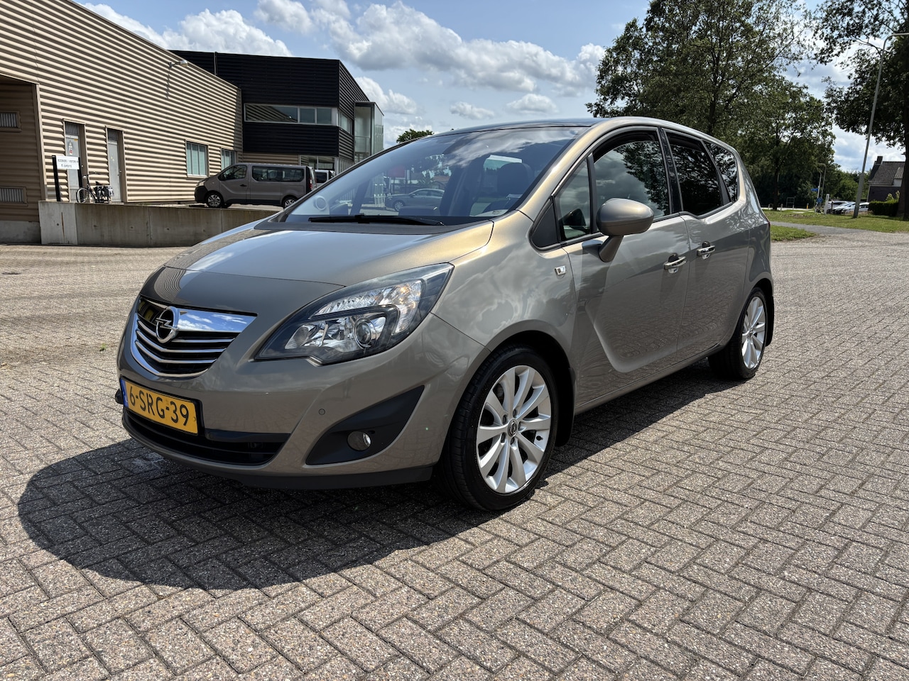 Opel Meriva - 1.4 Turbo Cosmo [ panodak,fm navi,cruise,ecc,lmv ] - AutoWereld.nl