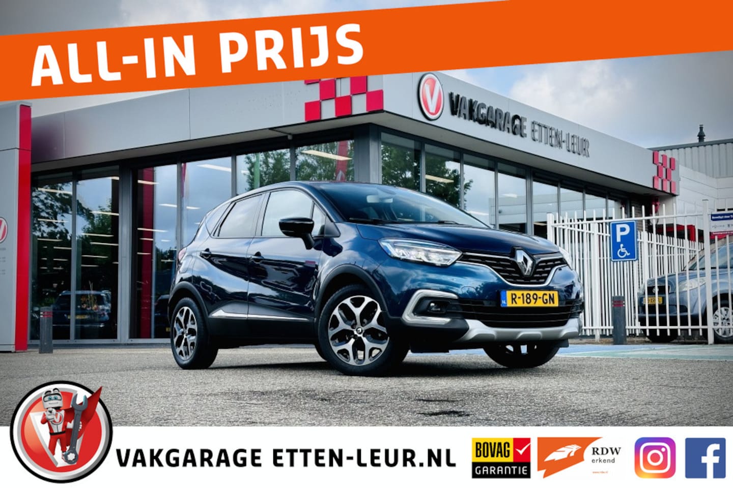 Renault Captur - 1.3 TCe Intens/ 130PK/ TREKHAAK - AutoWereld.nl