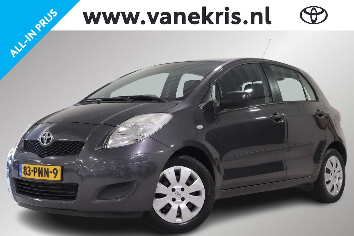 Toyota Yaris - 1.3 VVT-i Comfort 1.3 VVTi Comfort, Uniek, Airco, 1e eigenaar, Dealer onderhouden! - AutoWereld.nl