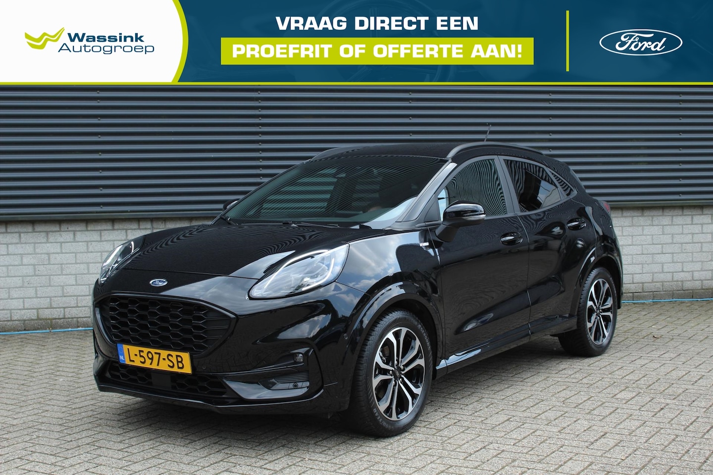 Ford Puma - Hybrid 125pk ST-Line | Winter Pack | Adaptive Cruise | Climate | Camera | Dode Hoek Bewaki - AutoWereld.nl