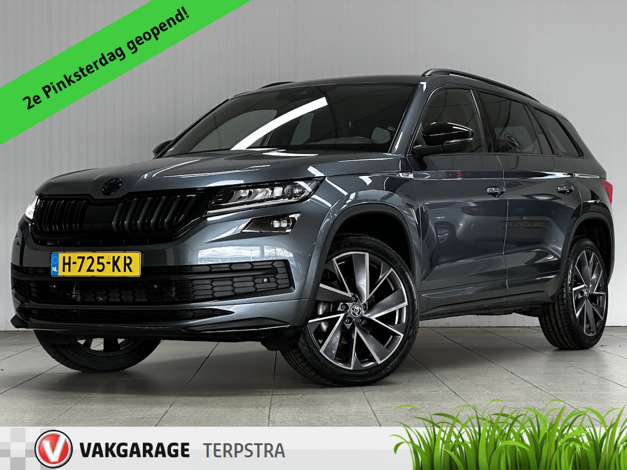 Skoda Kodiaq - 1.5 TSI Sportline Business/ Automaat!/ 20'' LMV/ Zwarte-Hemel/ Virtual Cockpit/ Camera/ Ke - AutoWereld.nl
