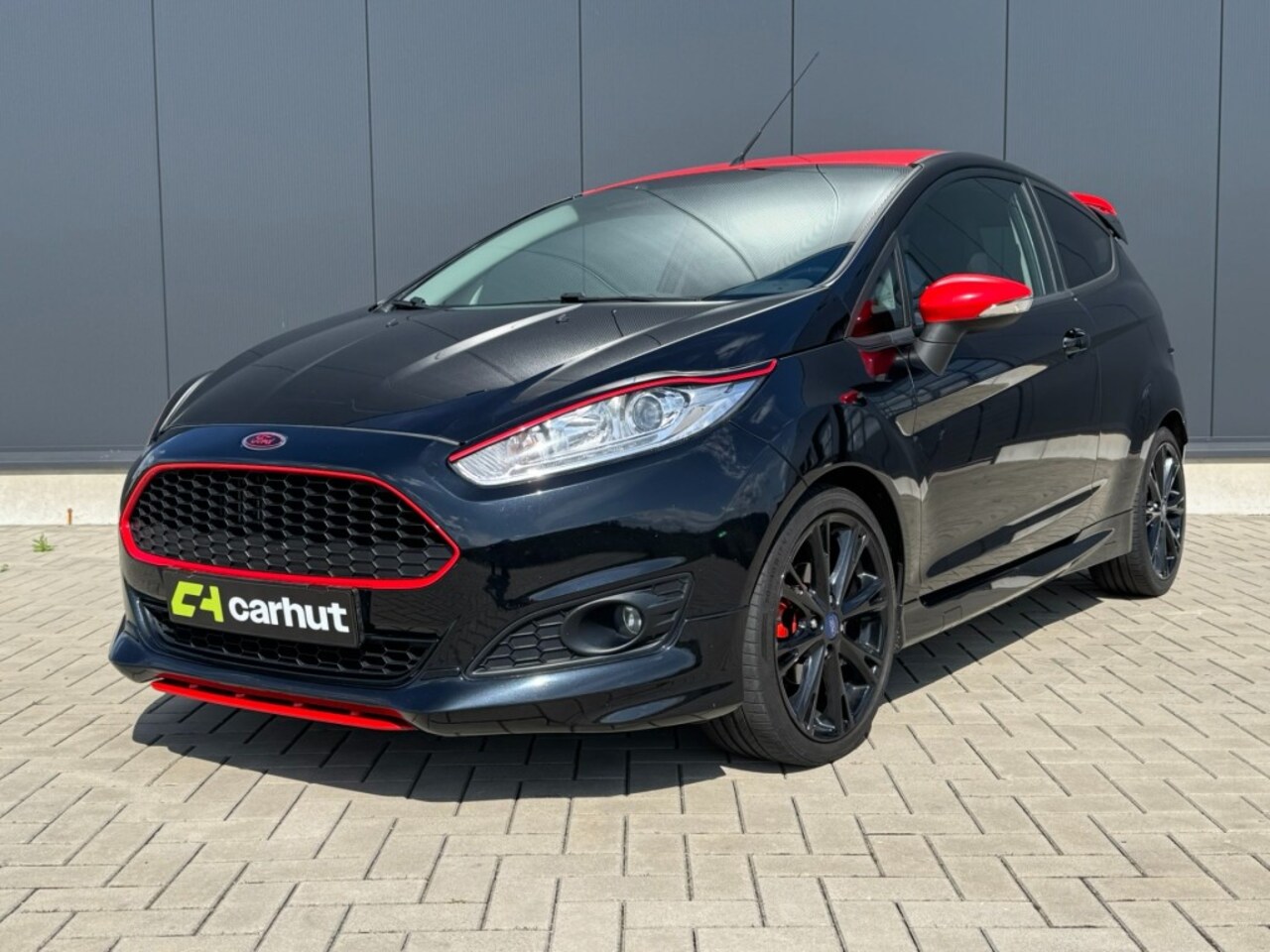 Ford Fiesta - 1.0 140 PK  RED/BLACK Edition - AutoWereld.nl