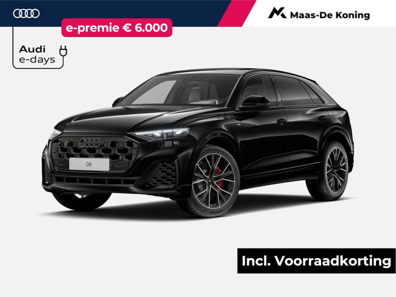 Audi Q8 - Pro Line S 55 TFSI e 394 PK · B&O Premium 3D · Glazen panoramadak · Trekhaak elek. wegklap - AutoWereld.nl