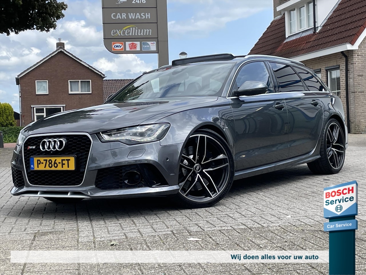 Audi RS6 - 4.0 TFSI 560PK Quattro / Pano / Schaalstoelen / Bose / Carbon / Camera / Memory / Navi / S - AutoWereld.nl