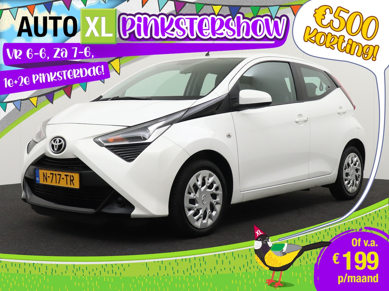 Toyota Aygo - 1.0 VVT-i X-play Camera Carplay LED - AutoWereld.nl