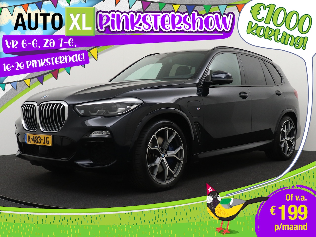 BMW X5 - xDrive45e M-Sport M-Sportstoelen Luchtvering Trekhaak Memory Dodehoek - AutoWereld.nl