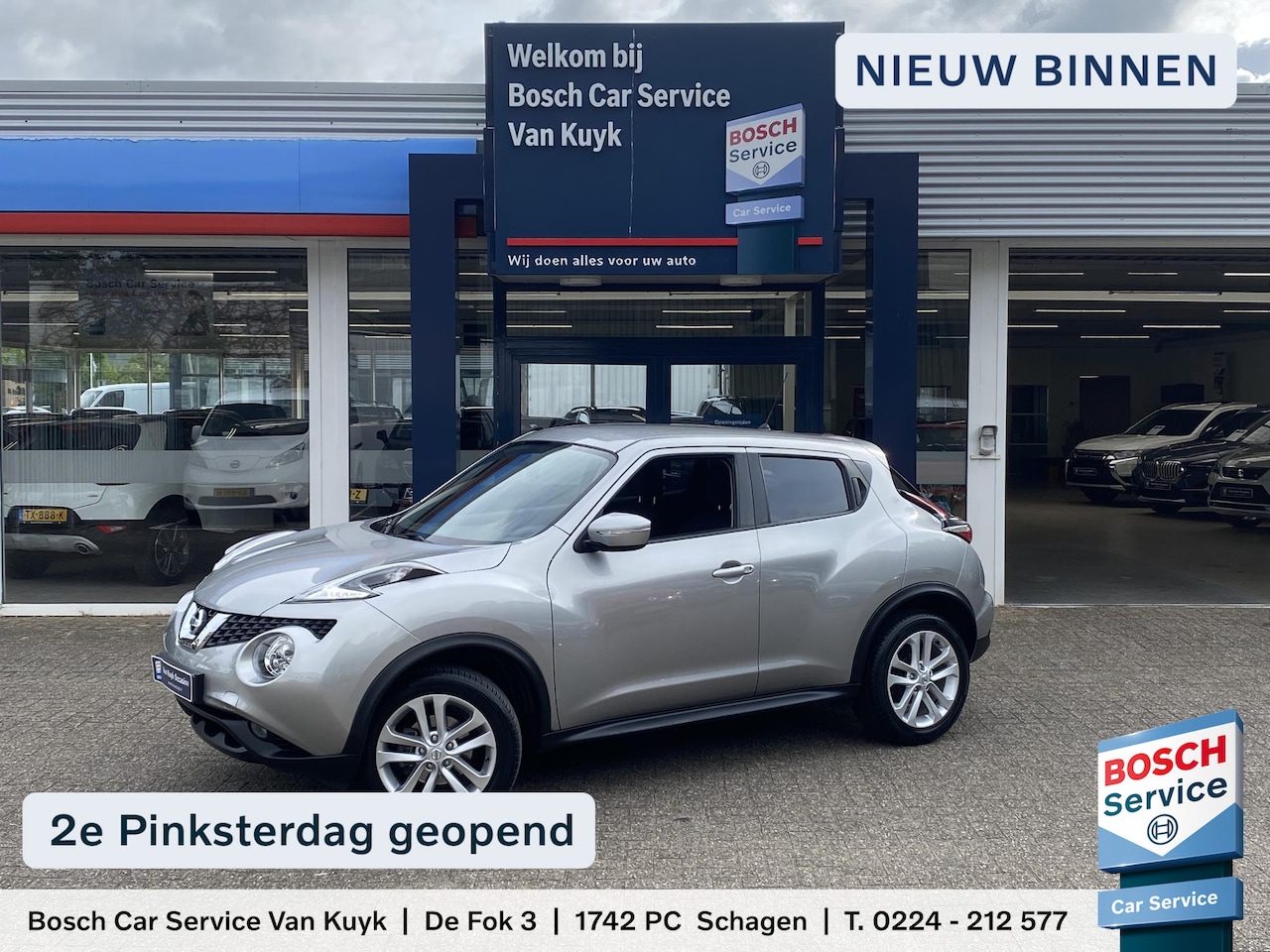 Nissan Juke - 1.2 DIG-T S/S Acenta / NL-Auto / Dealer-Onderhouden / Cruise-Control / Climate-Control / D - AutoWereld.nl