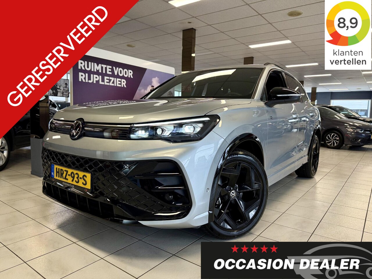 Volkswagen Tiguan - 1.5 eTSI R-Line*360CAM*MATRIX*MASS*NAVI*APP*LM19* - AutoWereld.nl