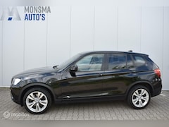 BMW X3 - xDrive20i High Exe Sapphirschwarz Clima Cruise Leder 19" LMV Afn. trekhaak