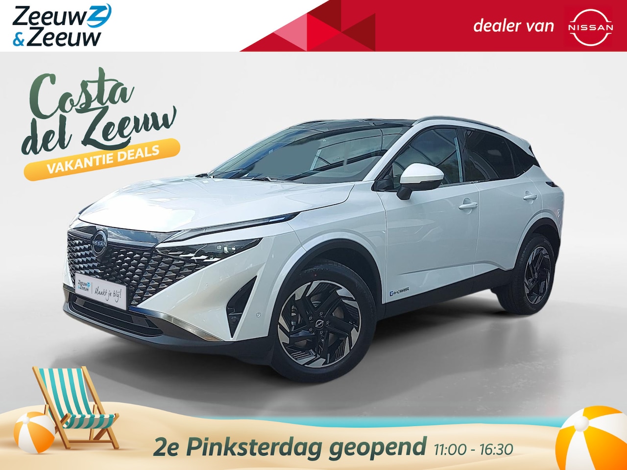 Nissan Qashqai - 1.5 e-Power N-Connecta 190PK AUTOMAAT | €8000, - KORTING | Panorama dak | 360-Camera | Par - AutoWereld.nl