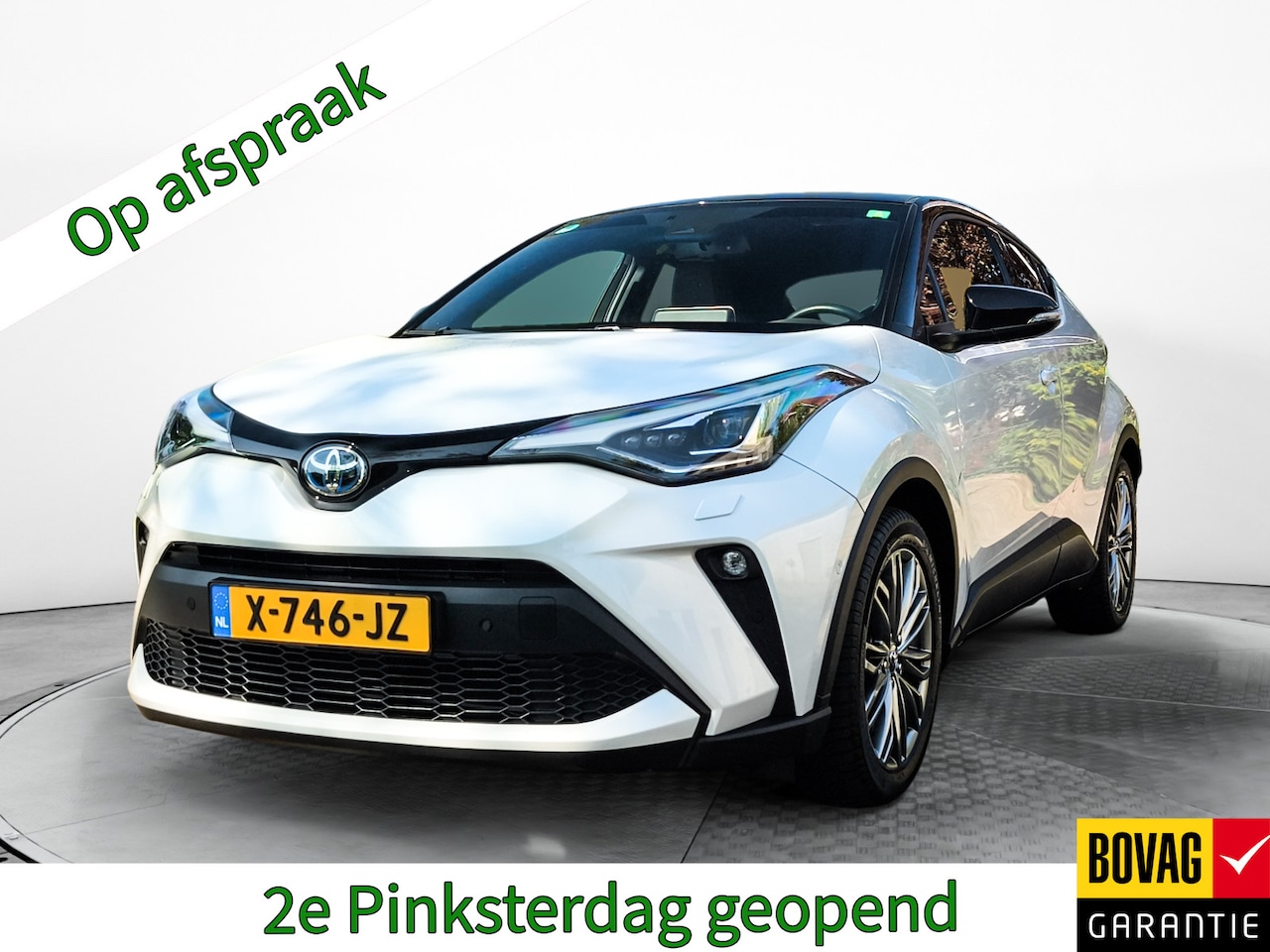 Toyota C-HR - 2.0 Hybrid Executive (184PK) 1e-Eig. & Dealer-Onderh. BOVAG-Garantie. NL-Auto. Half-Leer, - AutoWereld.nl