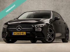 Mercedes-Benz A-klasse - 180 AMG Sport Automaat (APPLE CARPLAY, GROOT NAVI, SFEERVERLICHTING, CAMERA, LEDER/ALCANTA