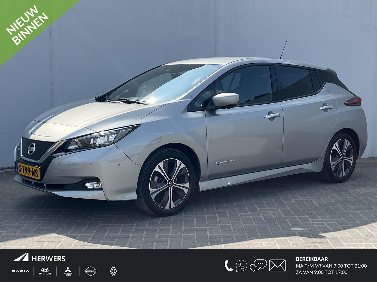 Nissan LEAF - Tekna 40 kWh Automaat / Trekhaak / 360° Camera / Navigatie full map / Apple Carplay & Andr - AutoWereld.nl