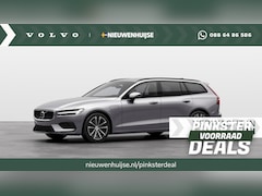Volvo V60 - T6 Plug-in hybrid AWD Essential | Google | Long Range | Adaptieve Cruise | Lederen bekledi
