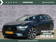Volvo V90 - 2.0 T8 Plug-in hybrid AWD Ultra Dark | Massage stoelen | Geventileerde voorstoelen | Trekh