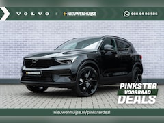 Volvo EX40 - Black Edition Plus Extended Range | Op voorraad | Warmtepomp | 20" | Donker glas | Premium