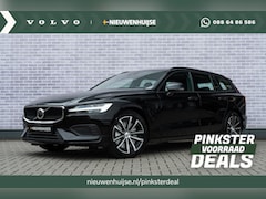 Volvo V60 - T6 AWD 350 pk Plug-in hybrid Essential | Op voorraad | Moritz Leder Charcoal | 18" Diamond