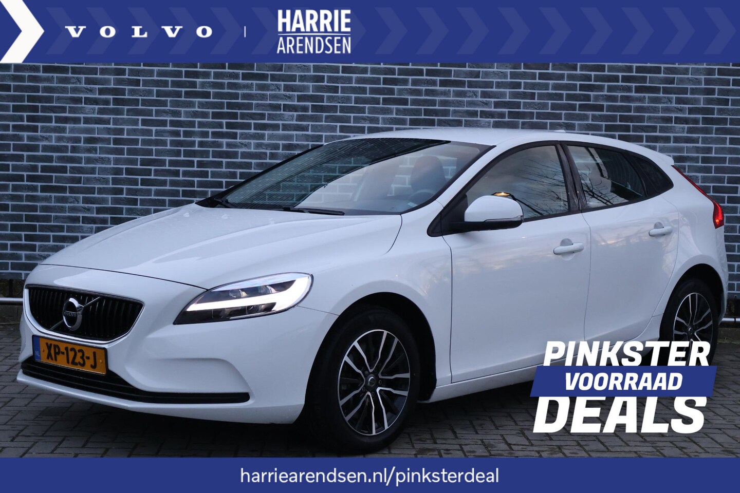 Volvo V40 - 1.5 T2 Polar | Automaat | LED koplampen | Cruise control | Airconditioning | 16 inch licht - AutoWereld.nl