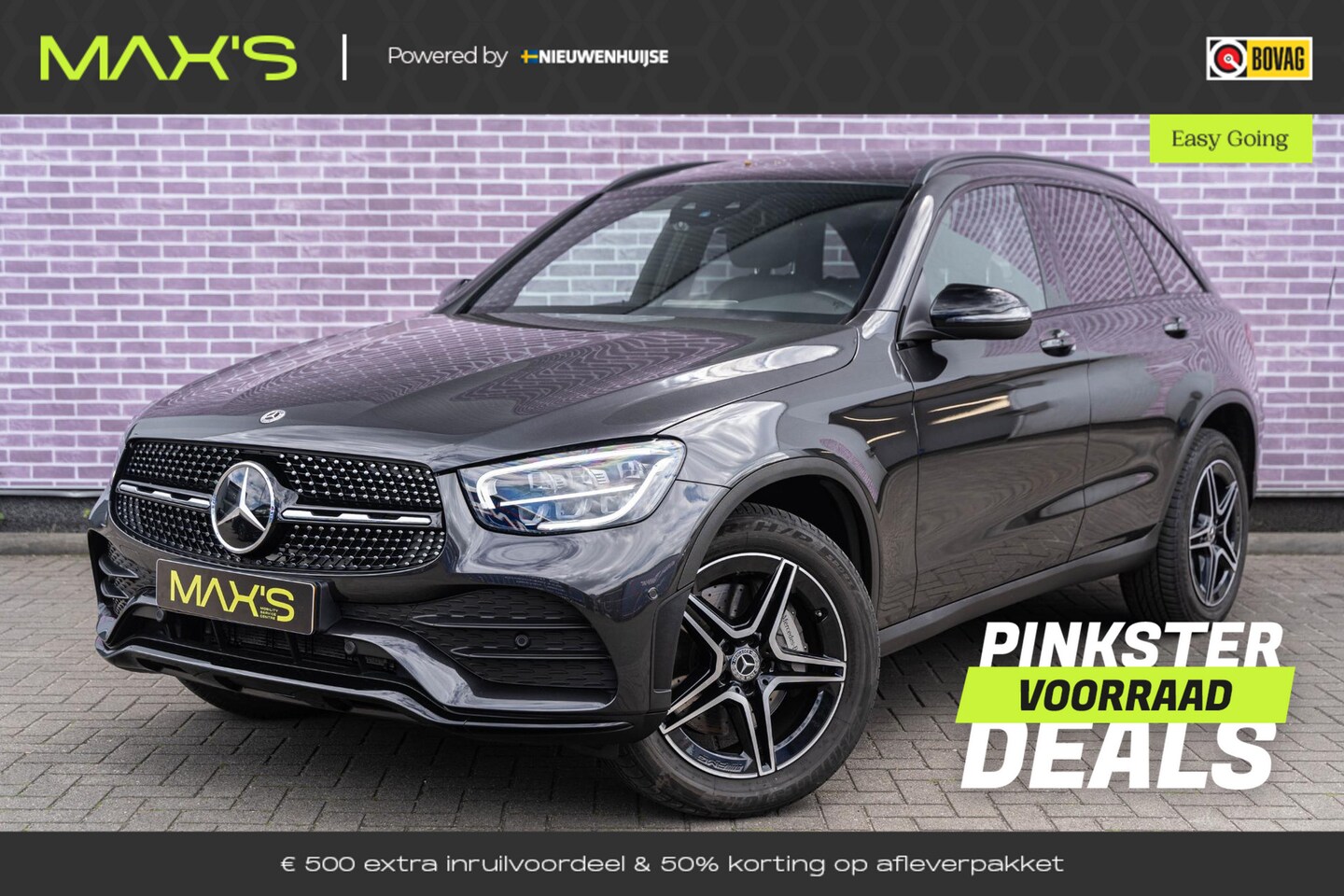 Mercedes-Benz GLC-klasse - 300e 4MATIC Business Solution AMG | Trekhaak | Adaptive Cruise Control | Panoramadak | Wid - AutoWereld.nl