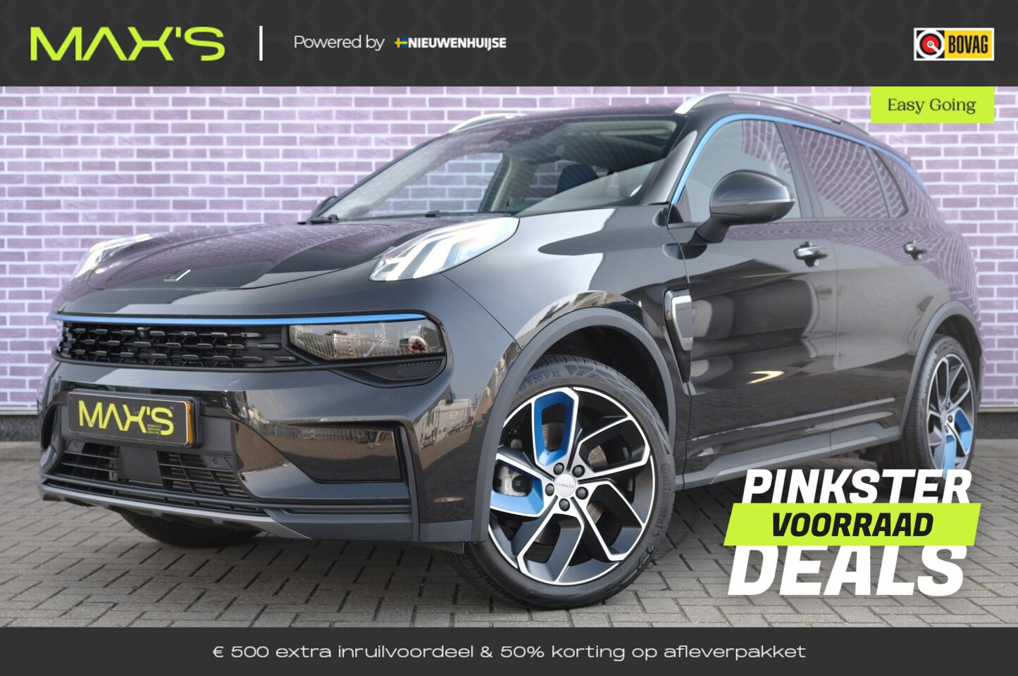 Lynk & Co 01 - 1.5 PHEV | Elegante SUV | 1.800 kg trekvermogen | Panoramadak/Elektrisch schuifkanteldak | - AutoWereld.nl