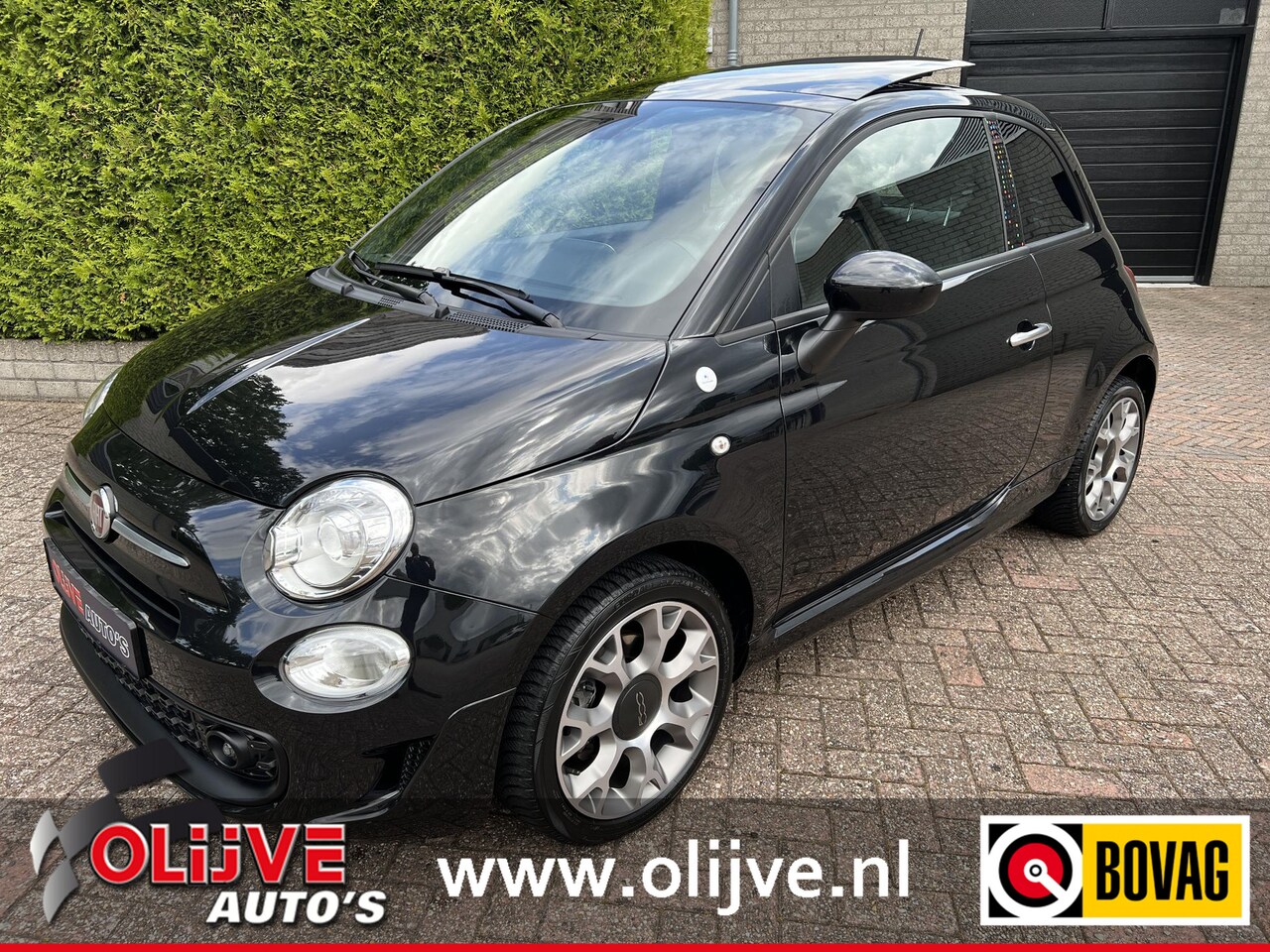 Fiat 500 - 1.0 Hybrid Hey Google *Schuifdak*Carplay - AutoWereld.nl