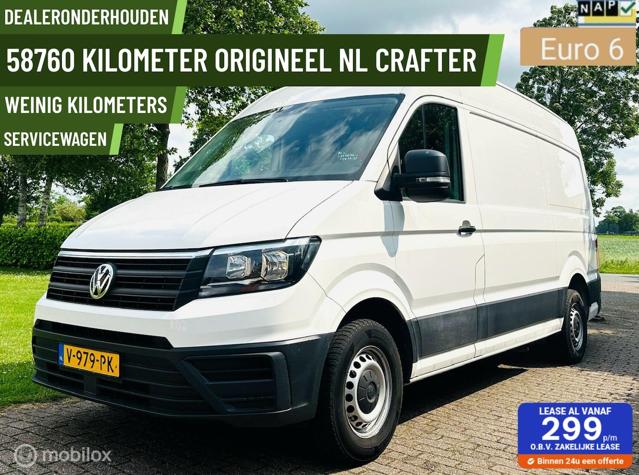 Volkswagen Crafter - Bestel 35 2.0 TDI L3H3 Trendline - AutoWereld.nl