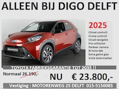 Toyota Aygo X - 1.0 VVT-i S-CVT PULS-PACK AUTOMAAT *NIEUWE AUTO UIT VOORRAAD*VOORRAADDEAL