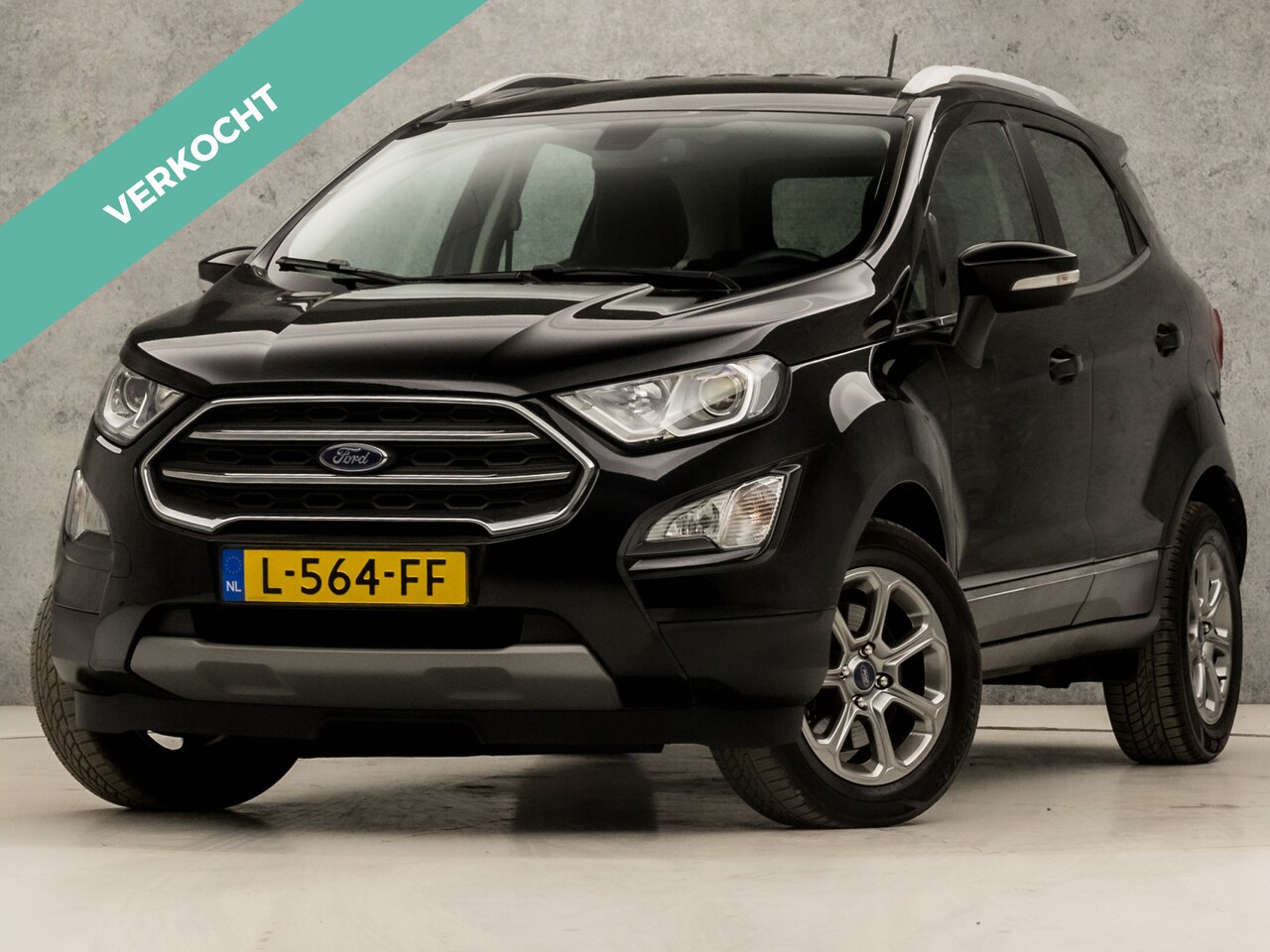 Ford EcoSport - 1.0 EcoBoost Titanium (APPLE CARPLAY, LEDER, GROOT NAVI, CAMERA, CLIMATE, SPORTSTOELEN, XE - AutoWereld.nl