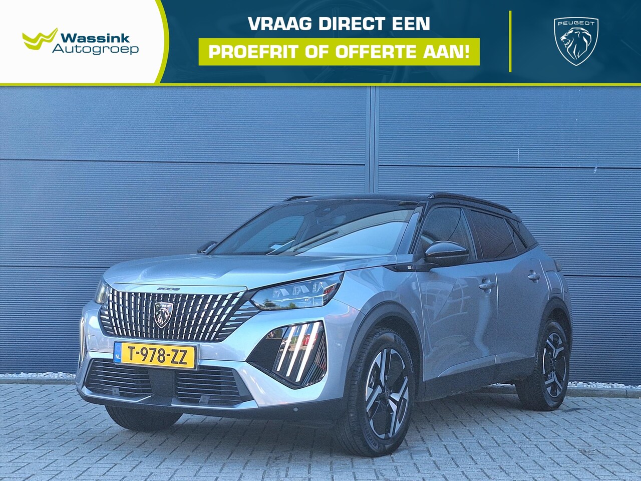 Peugeot e-2008 - EV 50kWh 136pk GT | 3 Fase | Navigatie | Camera | Cruise Control | Climate Control | - AutoWereld.nl
