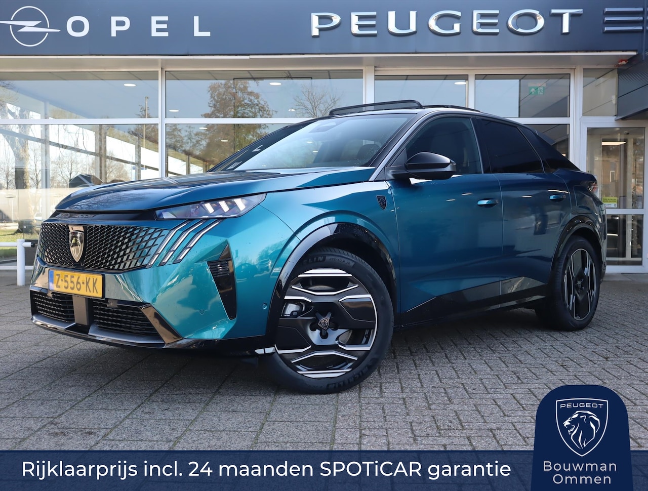 Peugeot e-3008 - GT EV 73 kWh 210pk, Rijklaarprijs, Leder 360° Camera - AutoWereld.nl