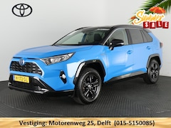 Toyota RAV4 - 2.5 HYBRID BI-TONE PACK AUTOMAAT TREKHAAK. ALARM.GARANTIE TOT 2030