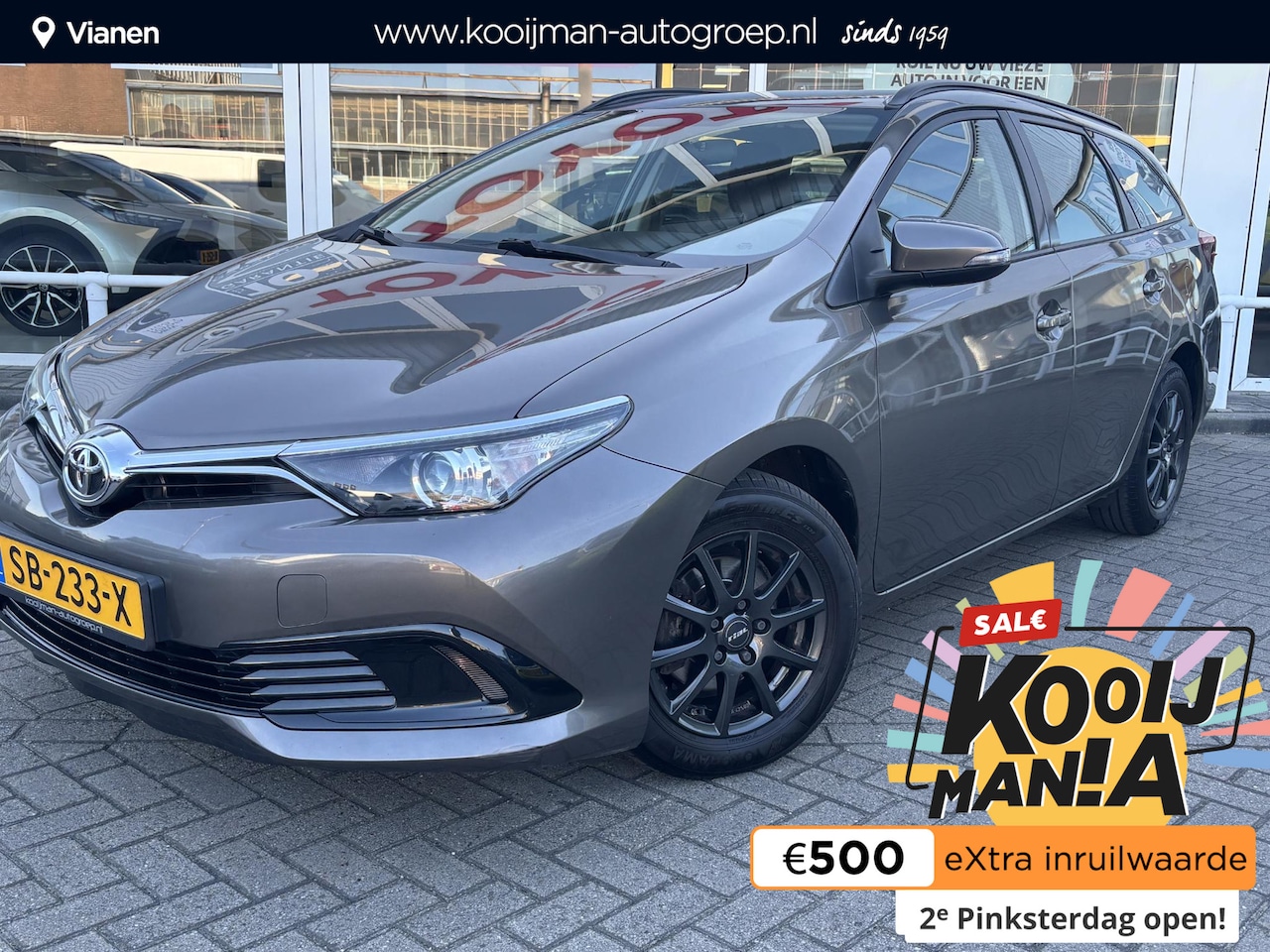 Toyota Auris Touring Sports - 1.3 Now NL Auto, BTW Auto, Dealeronderhouden, zeer netjes - AutoWereld.nl