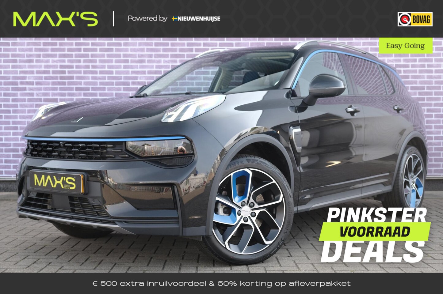 Lynk & Co 01 - 1.5 PHEV Luxe SUV met 1.800 kg trekvermogen | Adaptive cruise control | Panoramadak/schuif - AutoWereld.nl