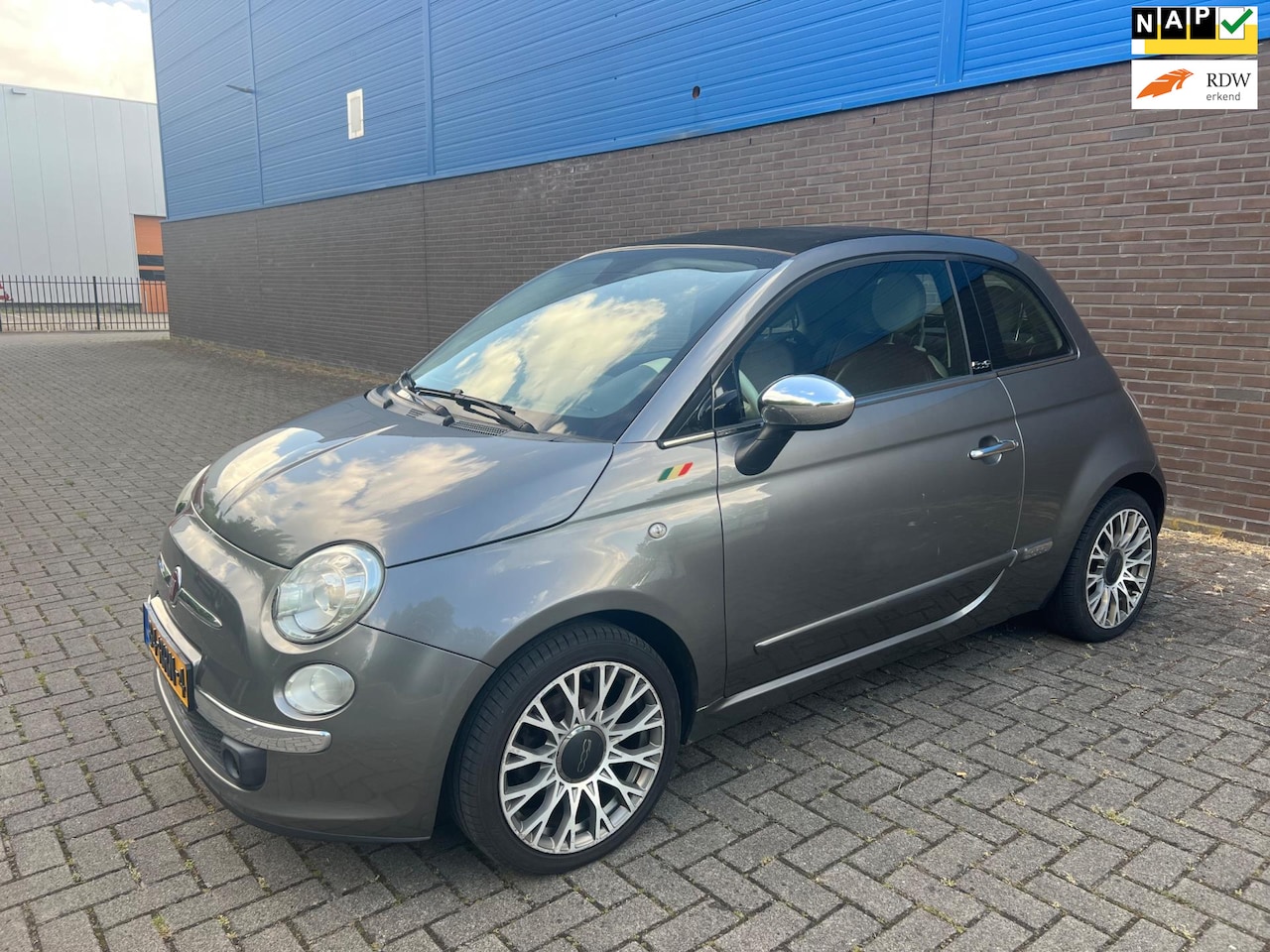 Fiat 500 C - TwinAir Lounge | Automaat | Cabrio | Climate Control | Centrale Vergrendeling | Leer bekle - AutoWereld.nl