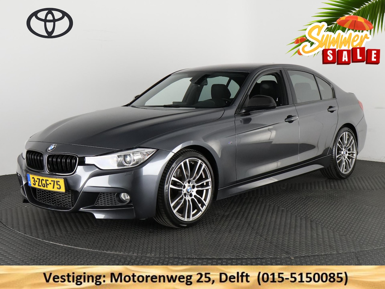BMW 3-serie - 328i M-EXECUTIVE AUTOMAAT NL AUTO M SPORTPAKKET 19" TOPCONDITIE! - AutoWereld.nl