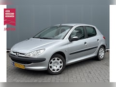 Peugeot 206 - BWJ 2004 1.4 Pop' Art TREKHAAK / CENTR. VERGR. / ELEK. RAMEN / STUURBEKR. MEENEEMPRIJS