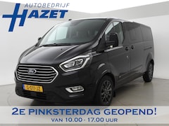 Ford Transit Custom Tourneo - 2.0 TDCI 185 PK AUT. L2H1 8-PERSOONS + LEDER | STOELVERW. | ADAPTIVE CRUISE | CAMERA | XEN