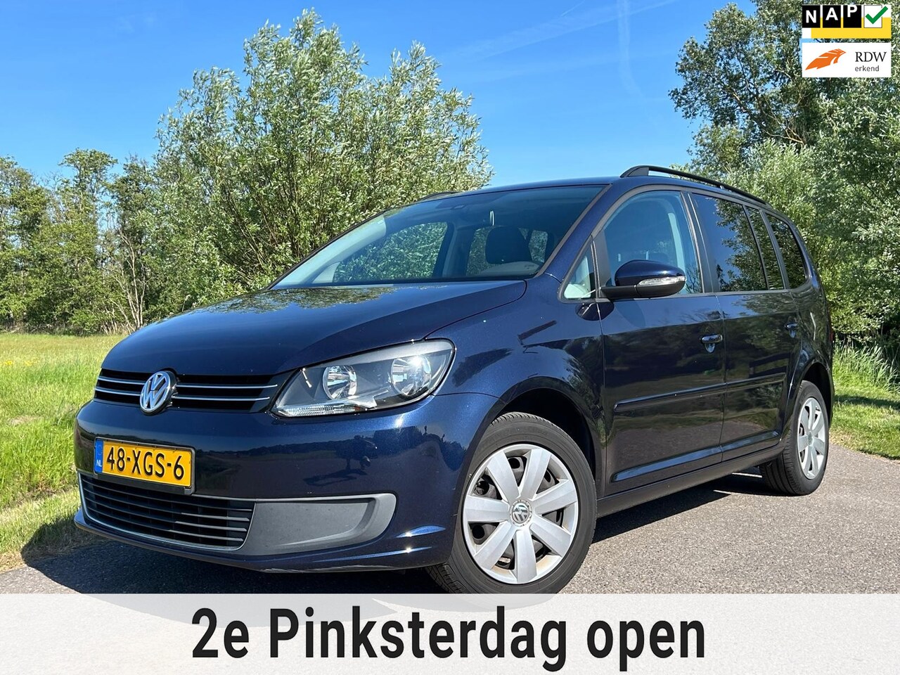 Volkswagen Touran - 1.2 TSI Comfortline BlueMotion 7-persoons / Airco / Navigatie / Trekhaak / Goed Onderhoude - AutoWereld.nl