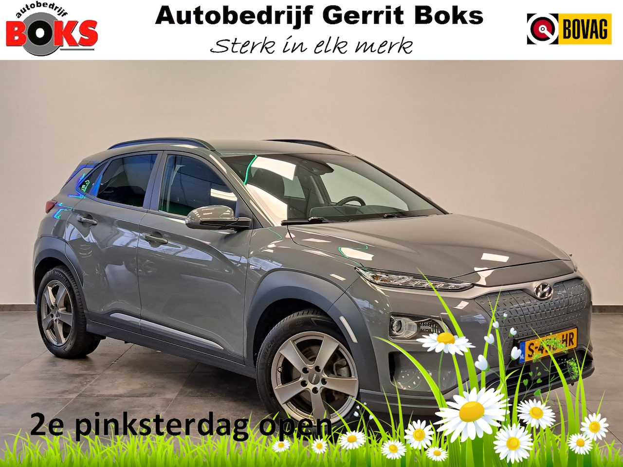 Hyundai Kona Electric - EV Comfort 64 kWh Navigatie Led Camera Cruise LM 204PK 2 jaar garantie mogelijk* (vraag na - AutoWereld.nl