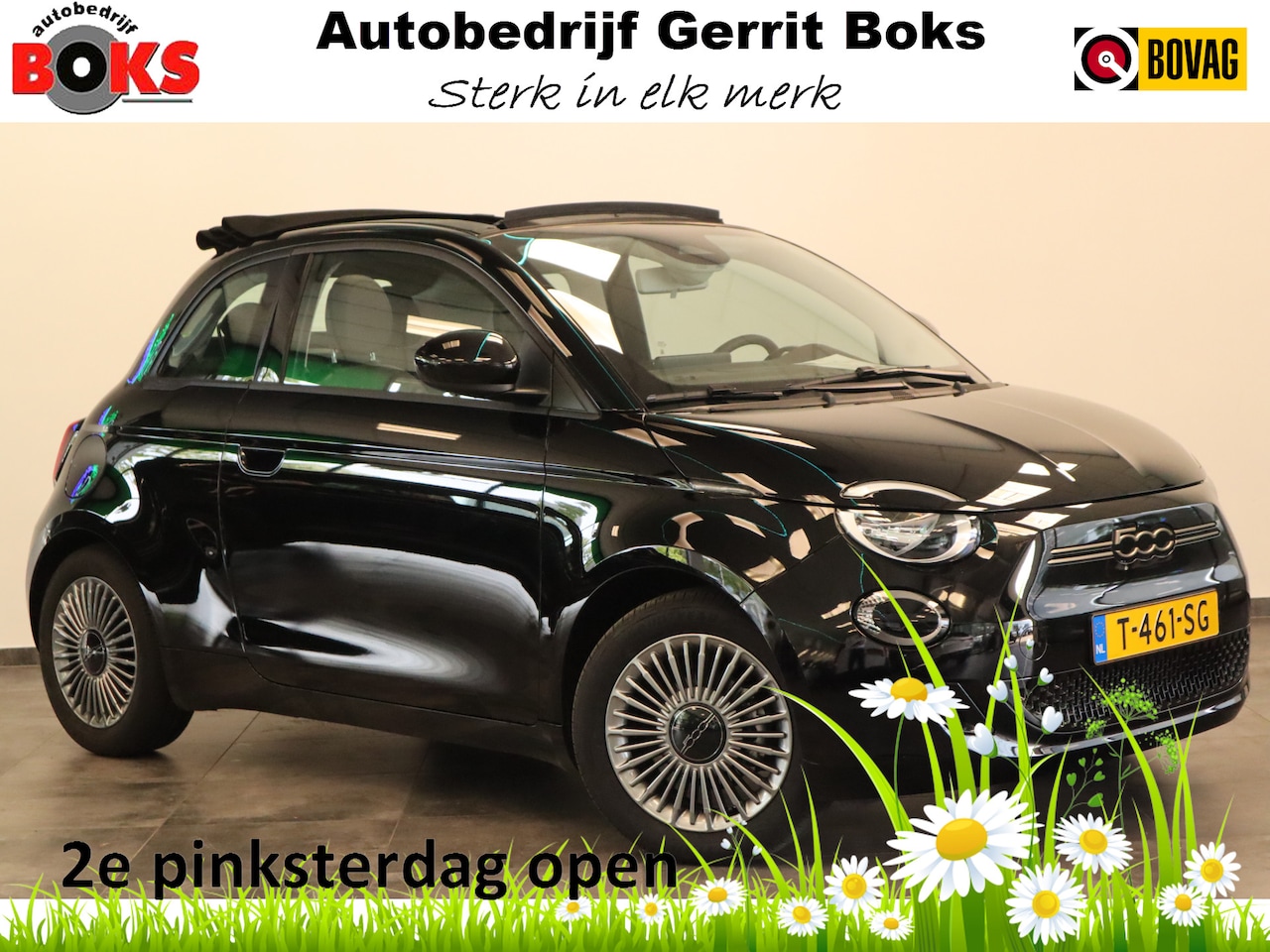 Fiat 500e - Cabrio Navigatie CruiseControl 16'lmv NAP! - AutoWereld.nl