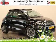 Fiat 500e - Cabrio Navigatie CruiseControl 16'lmv NAP 2e Pinksterdag zijn wij geopend van 12.00 tot 17
