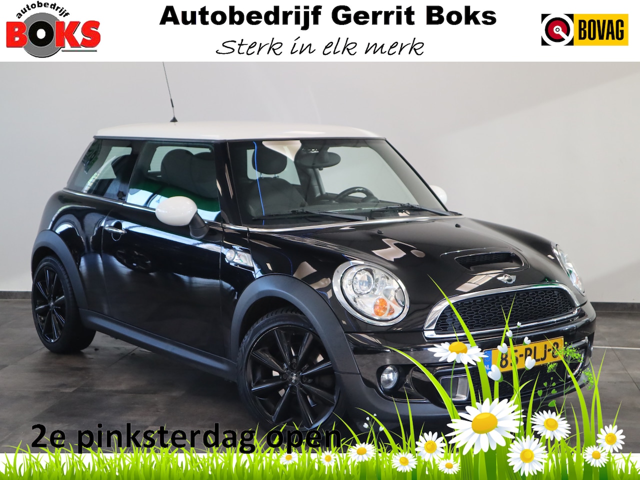 MINI Cooper S - 1.6 Chili 184PK Automaat 17 LMV TWo tone Lak Climate Control - AutoWereld.nl